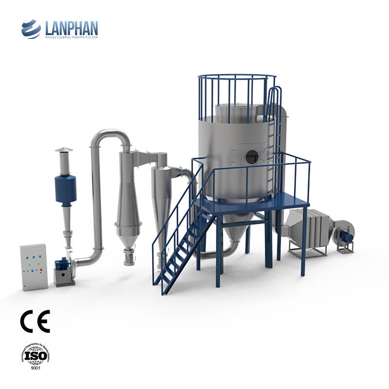 Machine de séchage par atomisation centrifuge 22000 tr/min avec évaporation d'eau de 10 kg/h pour la fabrication de poudre en laboratoire