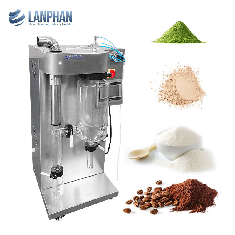 échelle plus sèche centrifuge Mini For Instant de laboratoire de jet d'atomiseur de l'acier inoxydable 2l petite