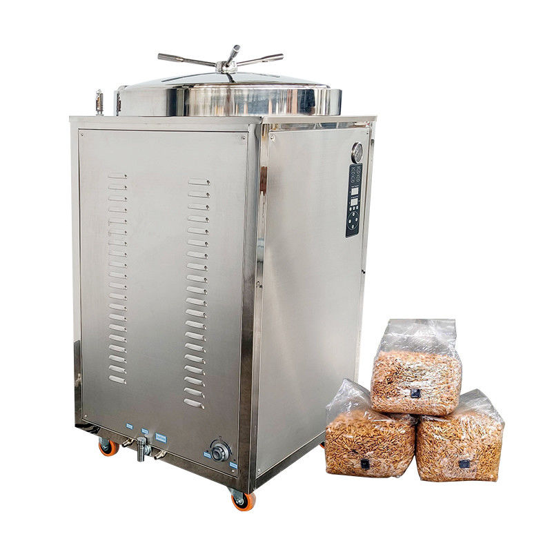 Autoclave à vapeur vertical haute pression de 200 litres avec une pression de travail de 0,22 MPa
