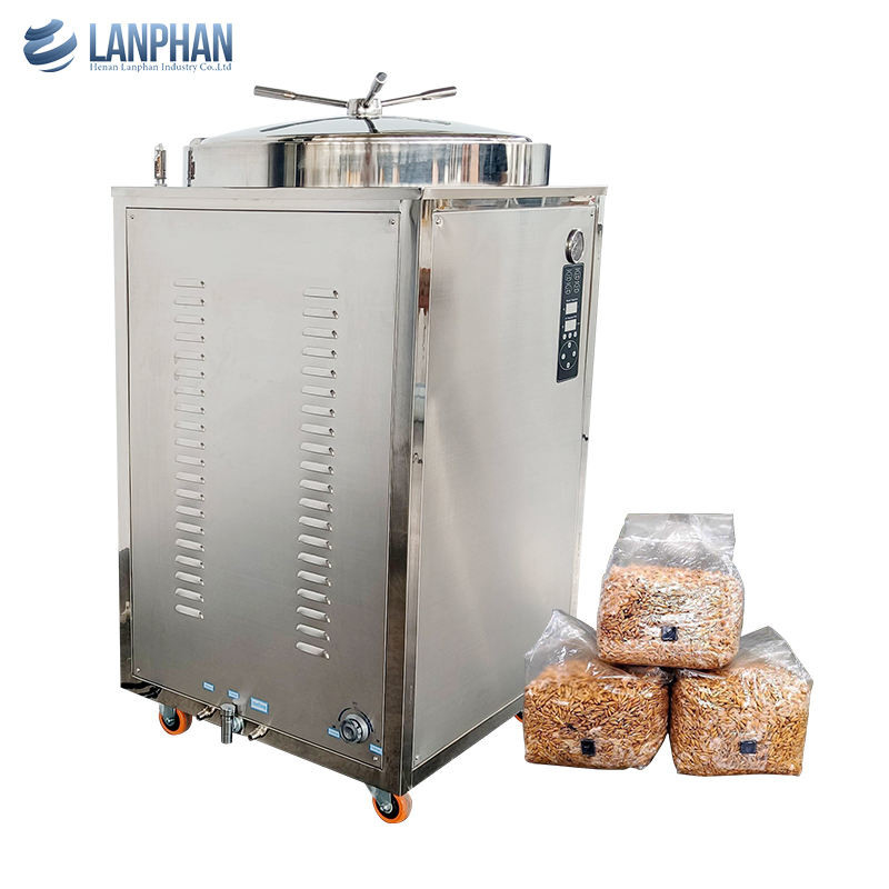 Autoclave à haute pression de grande cornue de 200 litres pour la stérilisation des boîtes en aluminium