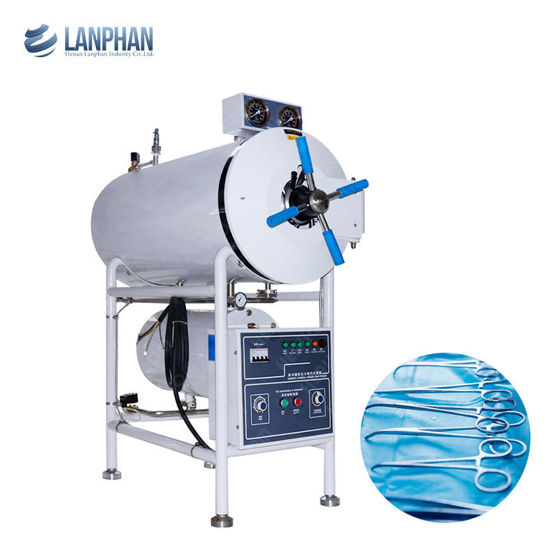 Stérilisateur à impulsion horizontale sous vide Autoklave 150l 200l 280l Pour les aliments en conserve