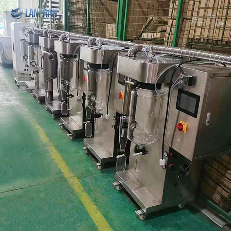 Mini machine de séchage par pulvérisation de laboratoire 2L Capacité SUS304 Matériau 3KW Puissance pour la poudre de lait de café