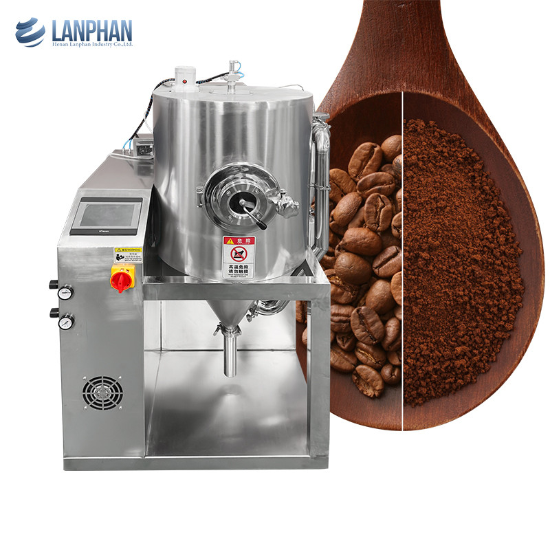 Nozzle à petite échelle 3L/H Deux sèche-linge à pulvérisation de lait liquide Pour faire du lait de lactosérum en poudre