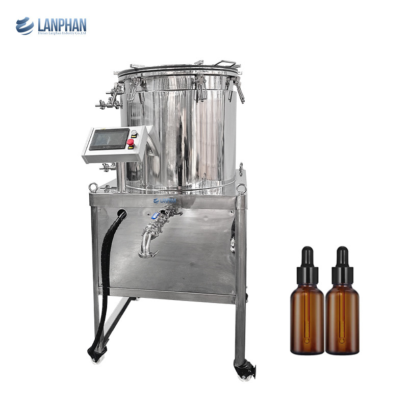 Extracteur sans solvant commercial de glace et d'eau Bubble Hash Vortex Trichome Separator Extraction sans solvant