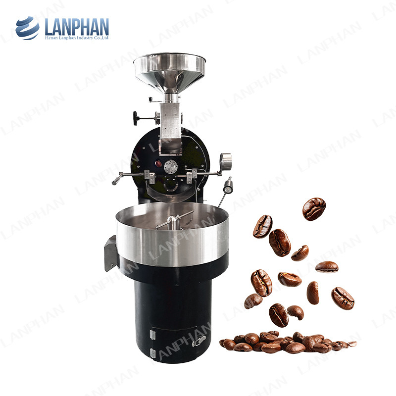Machine de torréfaction de café à base de grains de café automatique pour café