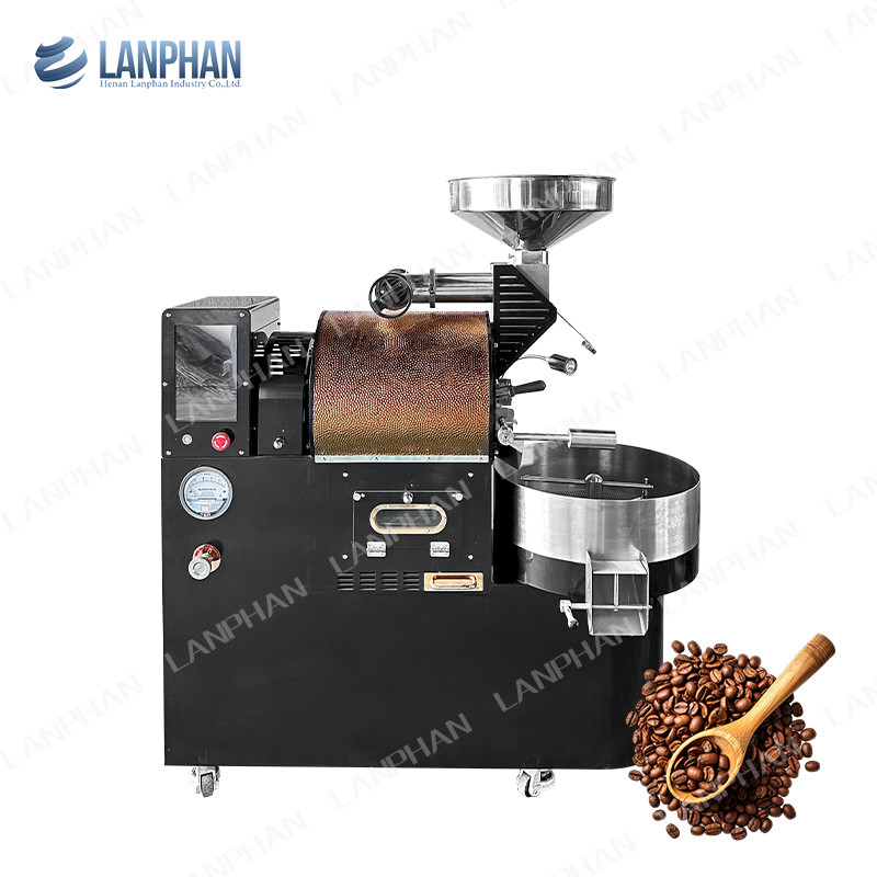 Machine de torréfaction de café à base de grains de café automatique pour café