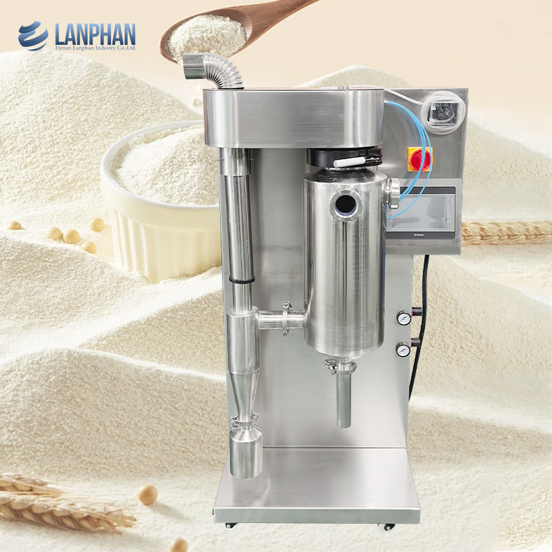 Petit laboratoire plus sec centrifuge de jet d'acier inoxydable pour les herbes sèches 2L/H de lait en poudre