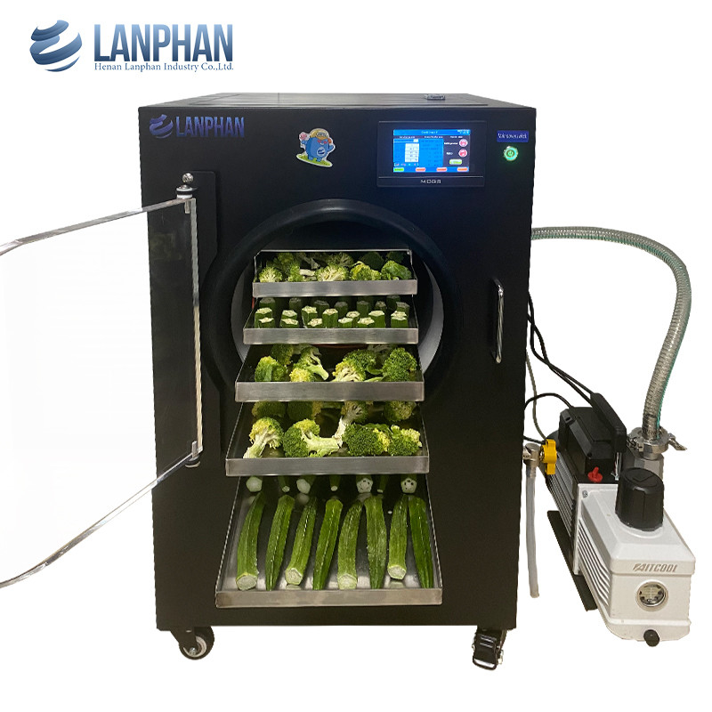 Machine de séchage par congélation rapide Sécheuse par congélation Sécheuse par congélation Douceur séchée Aliments Liquides Equipement de séchage par congélation sous vide