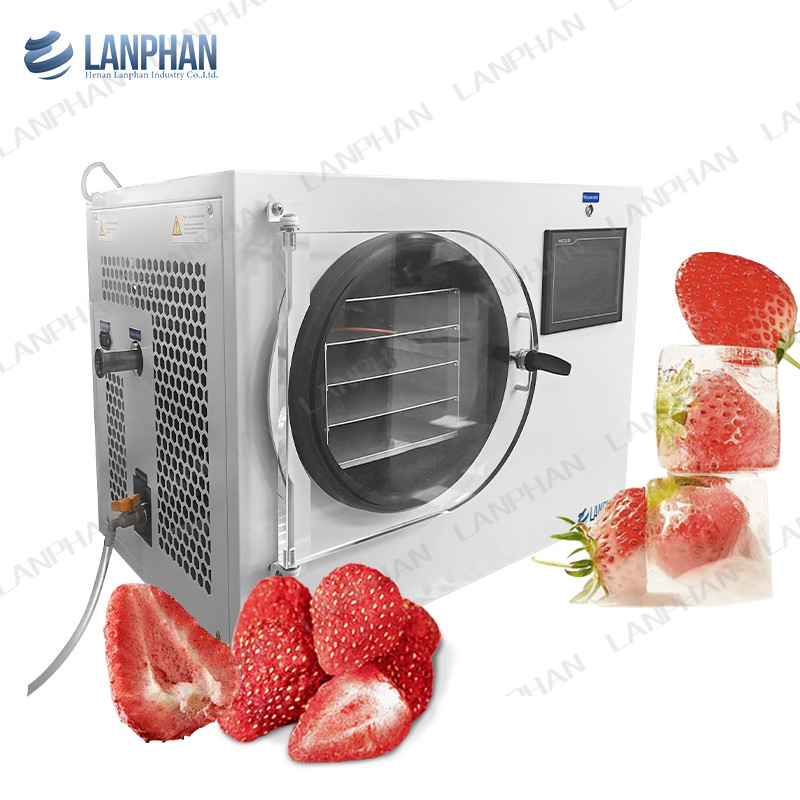 2 à 3 kg par lot Fruits légumes Jus de lait Caffè Sécheuse machine de congélation Sécheuse pour la maison