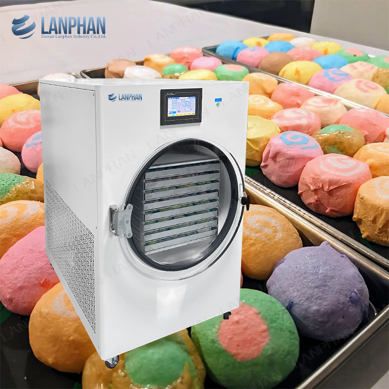 40 kg de baies Fruits aspirateur sèche-glace lyophilisateur bonbons concombre 8 plateaux sèche-glace machine