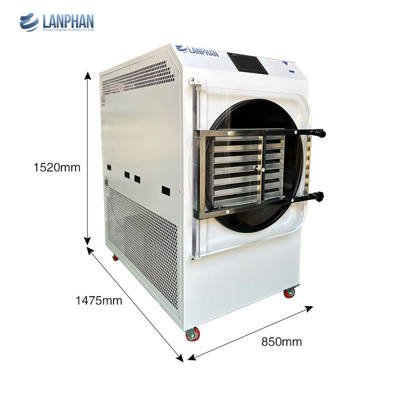 55 kg-60 kg / lot 14 plateaux Machine de congélation commerciale 4m2 congélateur pour aliments