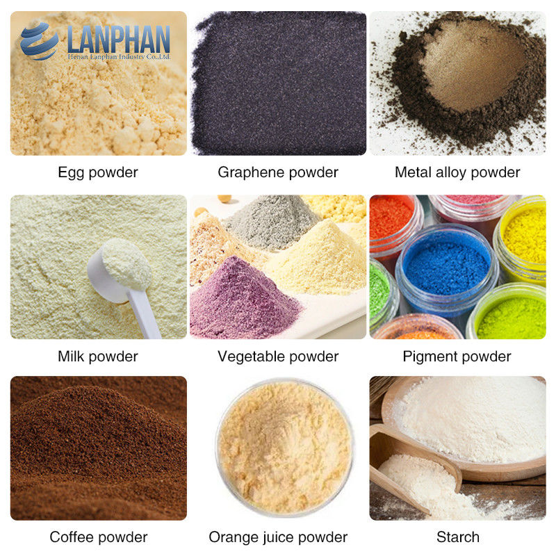 Mini Lab 2l sèche-linge en verre pour faire du lait en poudre de saveur de jus de fruits en poudre