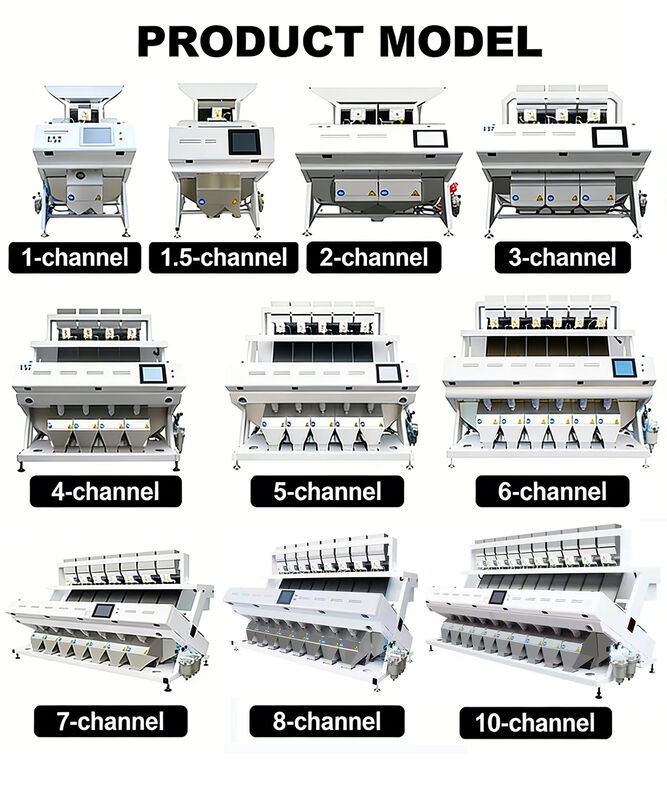 Trieuse Optique Monovoie pour le Tri des Vers de Farine, Trieuse Optique de Riz, Trieuse de Riz