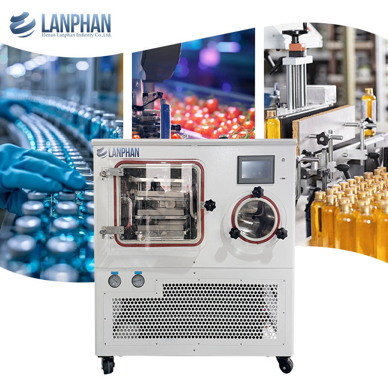 Small-Batch Intelligent Pilot-Scale Laboratory Freeze Dryer Machine Freeze Dryer Lab Equipment