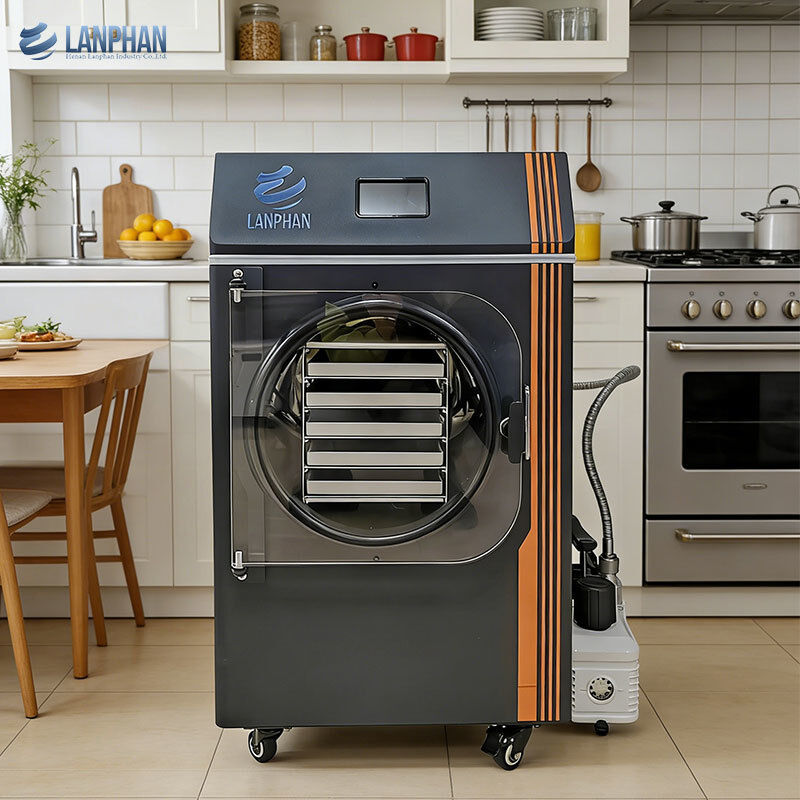 Home Use Vacuum Freeze Dryer Machine with Vaccum Pump for Food Fruit Vegetable