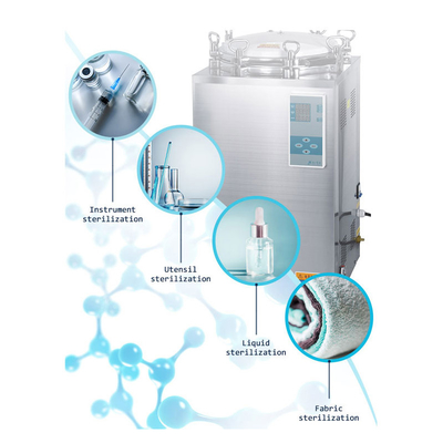 Nourriture 100 litres d'autoclaves de Medicial de stérilisateurs à haute pression chimiques de vapeur 0,23 MPA