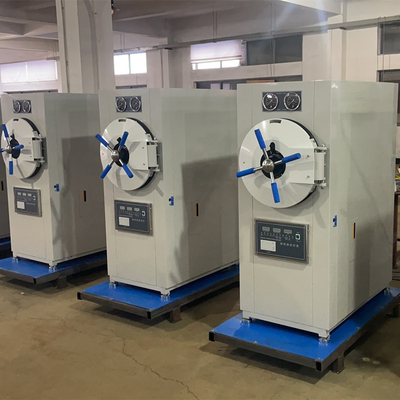 Stérilisateur à haute pression cylindrique horizontal 9KW de vapeur de l'autoclave 0.22Mpa