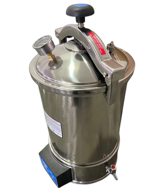 Portatif 18L automatique médical d'acier inoxydable de vapeur d'autoclave à haute pression de stérilisateur