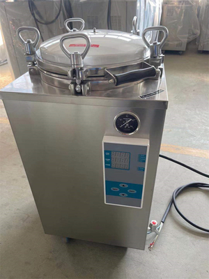 Laboratoire médical vertical automatique de stérilisateur d'autoclave pour la stérilisation de nourriture
