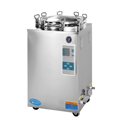 pression verticale automatique 6kw de roue de main d'autoclave de stérilisateur de vapeur de 100L 120L 150L