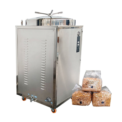Type vertical de stérilisation d'équipement d'autoclave à haute pression de cornue 200 litres