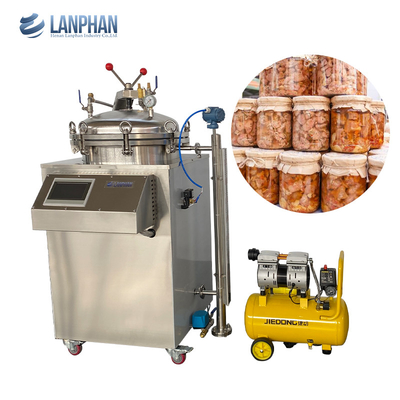 Stérilisateur d'autoclave à haute température alimentaire à vapeur d'eau de bain Stérilisateur autoclave médical
