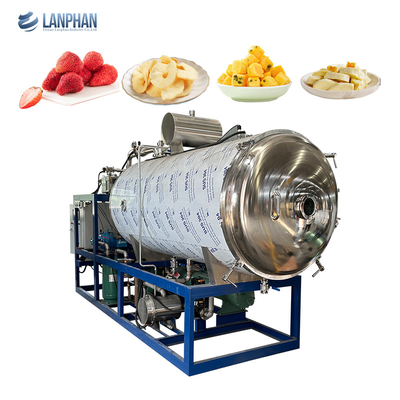 Grande machine de séchage par congélation d'acier inoxydable pour les aliments, les fruits et les fleurs
