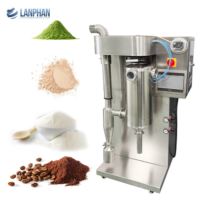 Petit laboratoire plus sec centrifuge de jet d'acier inoxydable pour les herbes sèches 2L/H de lait en poudre