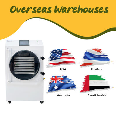 2.5M2 Produits alimentaires Fruits et légumes Bonbons Lyophilisateur machine vide séchoir congélateur machine à sécher