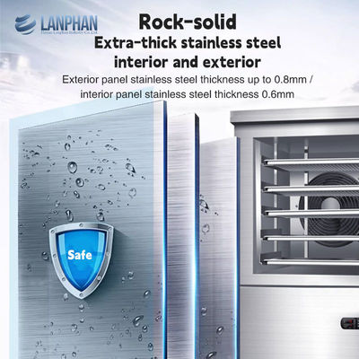 -45℃ High Quality Commercial Fast Freezer Industrial Blast Freezer Quick Freezing Machine