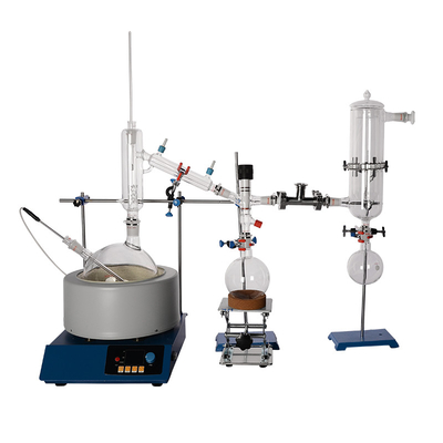 Appareillage thermo-dynamique 5L de distillation de chemin court de laboratoire