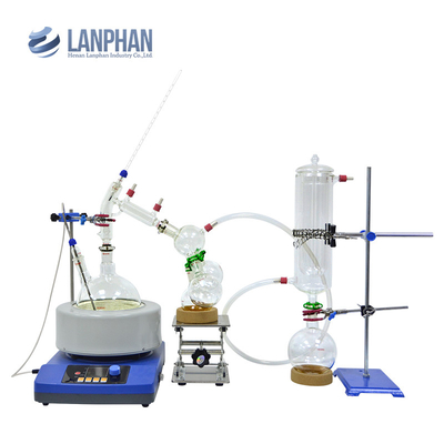 distillation fractionnaire Kit For Labortory Chemicals du chemin 2L court